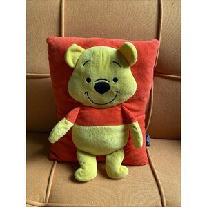 Disney Winnie The Pooh 3D Snuggle Pillow Super Soft  Measures 14 Inches